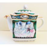 Sadler Staffordshire Porcelain Teapot 'Hamlet'