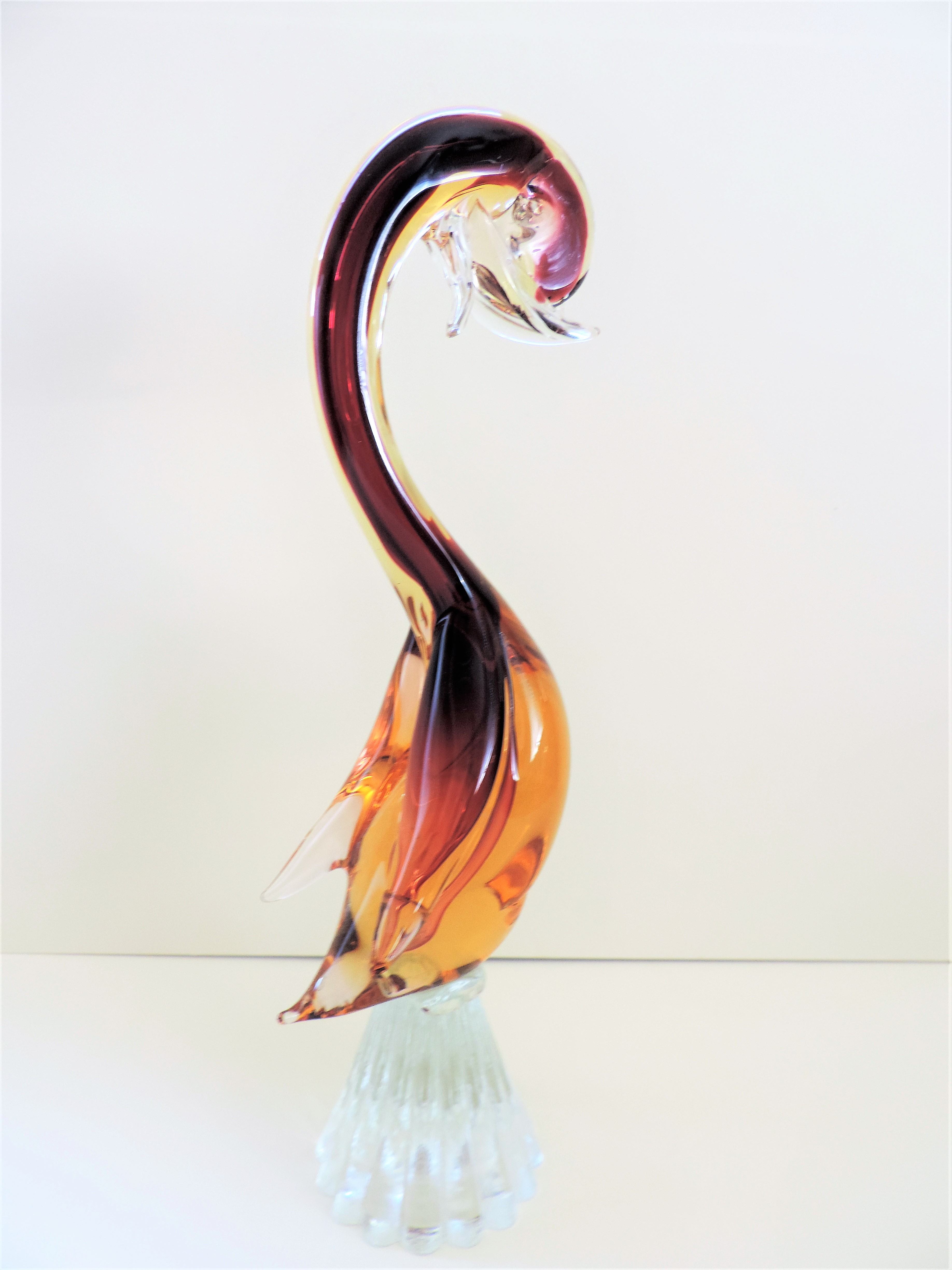 Murano Art Glass Sculpture 33cm Tall - Image 8 of 8