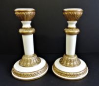 Vintage Italian Porcellane D'arte Agostinelli Candlesticks