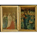 The Wilton Diptych Altarpiece 73cm Wide 52cm High