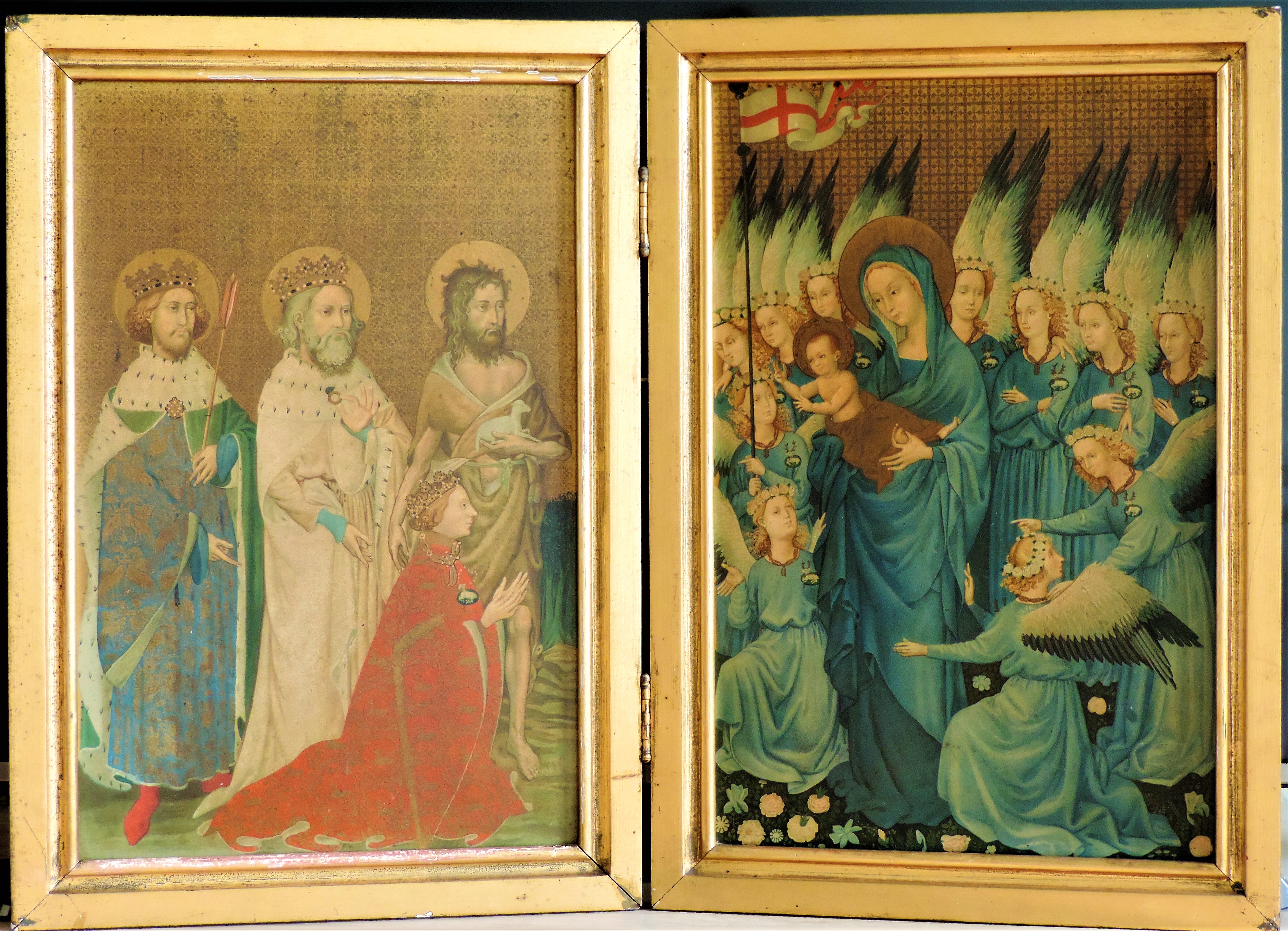 The Wilton Diptych Altarpiece 73cm Wide 52cm High - Image 5 of 8