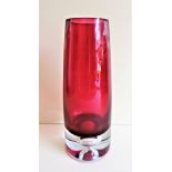 Bo Borgstrom Art Glass Vase