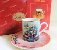 Goebel Artis Orbis Pierre Auguste Renoir Demitasse Expresso Cup & Saucer