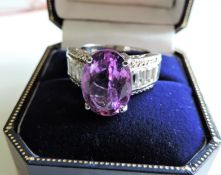 Sterling Silver Amethyst Ring