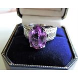 Sterling Silver Amethyst Ring