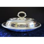 Antique Silver Plate Vegetable Serving Dish/Entree Dish c.1900-1910
