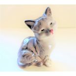 Vintage Royal Doulton Tabby Kitten Figurine
