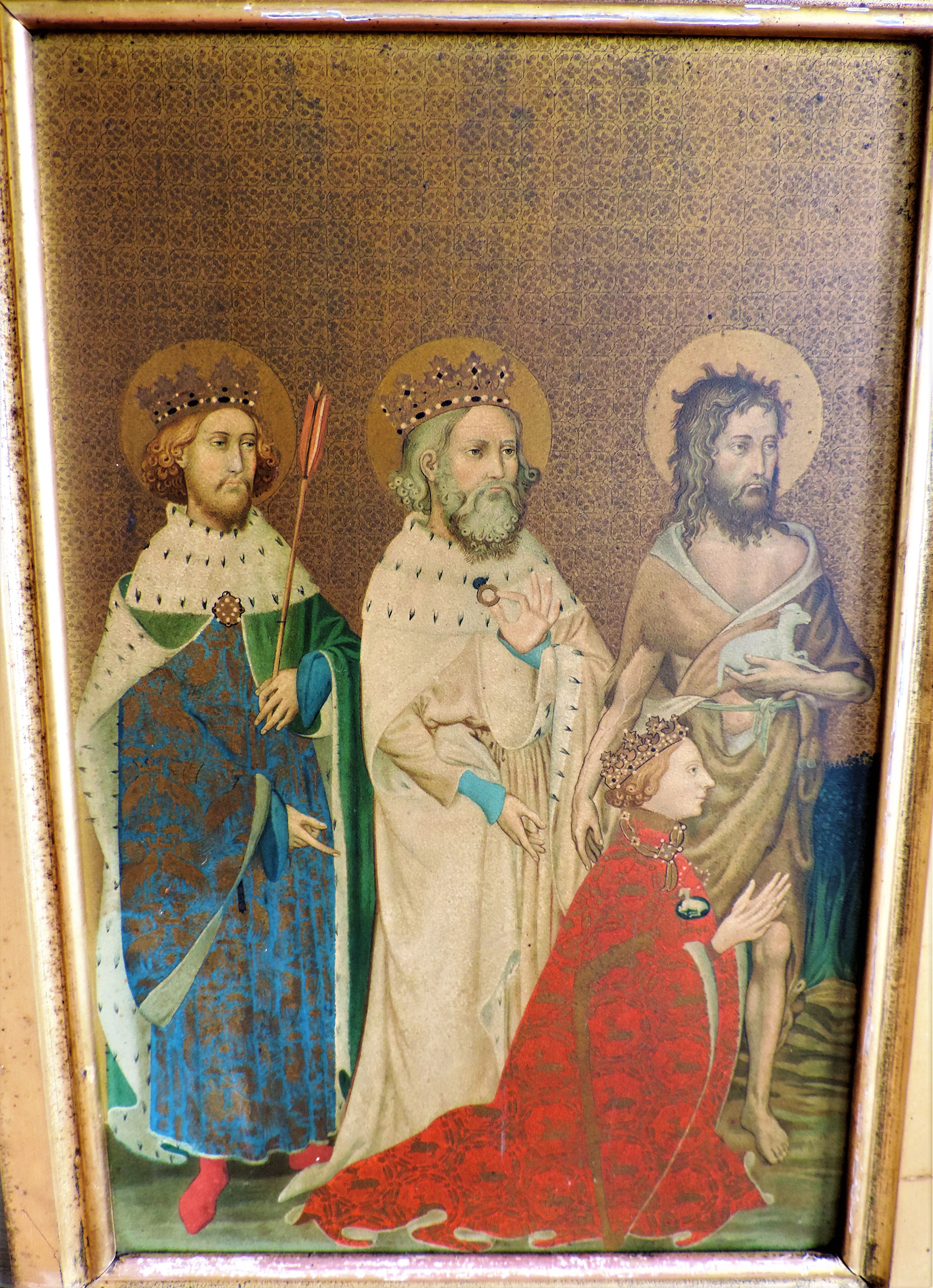 The Wilton Diptych Altarpiece 73cm Wide 52cm High - Image 3 of 8