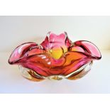 Murano Art Glass Centrepiece Bowl