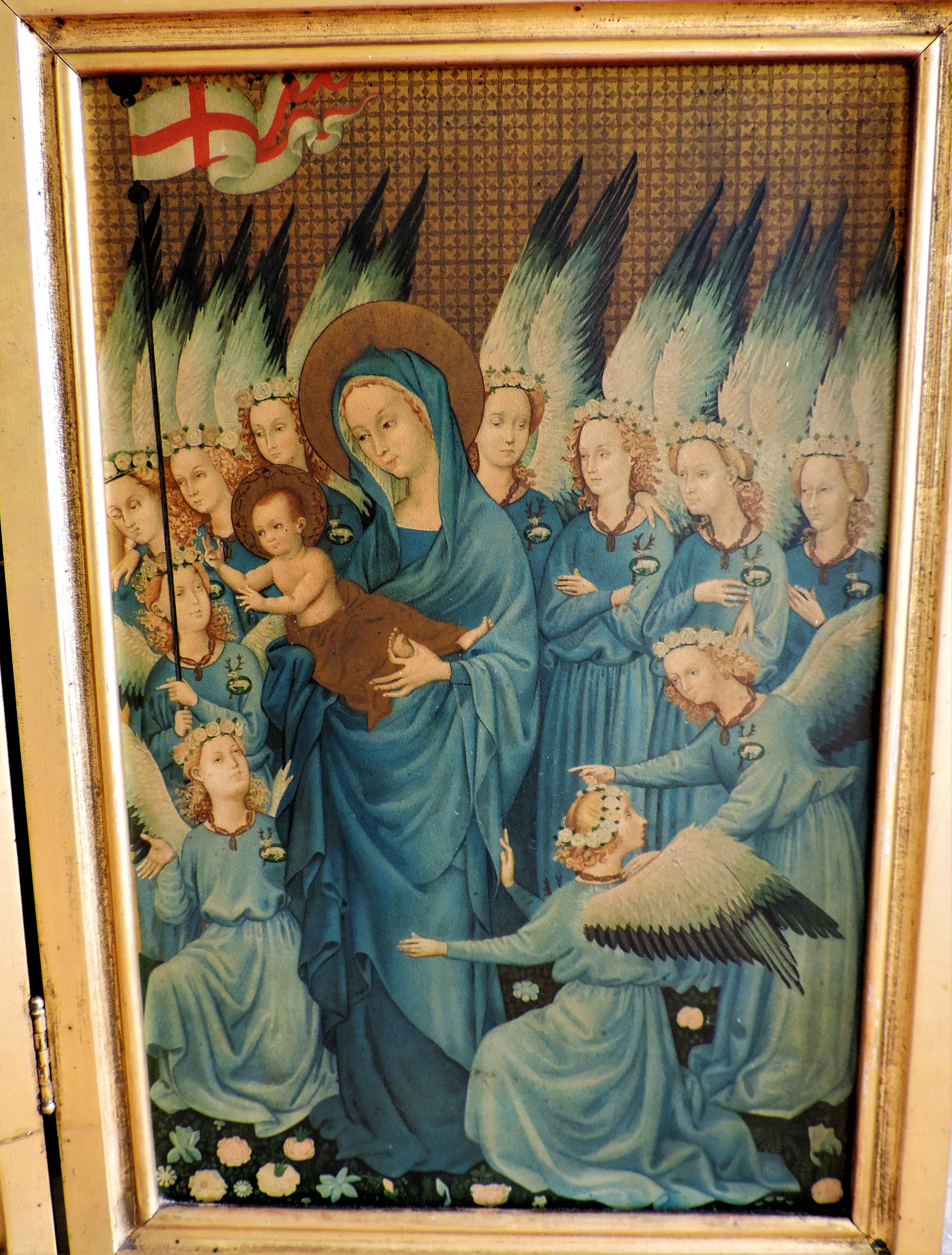 The Wilton Diptych Altarpiece 73cm Wide 52cm High - Image 4 of 8