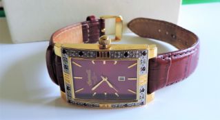 Gents Ingersoll Gems Watch Leather Strap