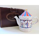 Vintage Sadler """"""""""""""""Bandstand"""""""""""""""" Tea Pot Edwardian Entertainments