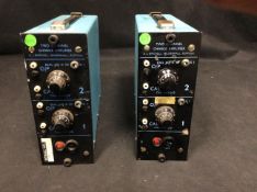 2x Bhra Fluid Engineering Two Channel Charge Amplifier