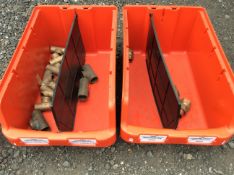 2x Mixed Box of Yorkshire Plumbing Parts To Include Tee Female Centre YP30