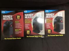 3x JML Handy Heater