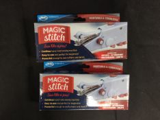 2x JML Magic Stitch Cordless Hand-held Sewing Machine