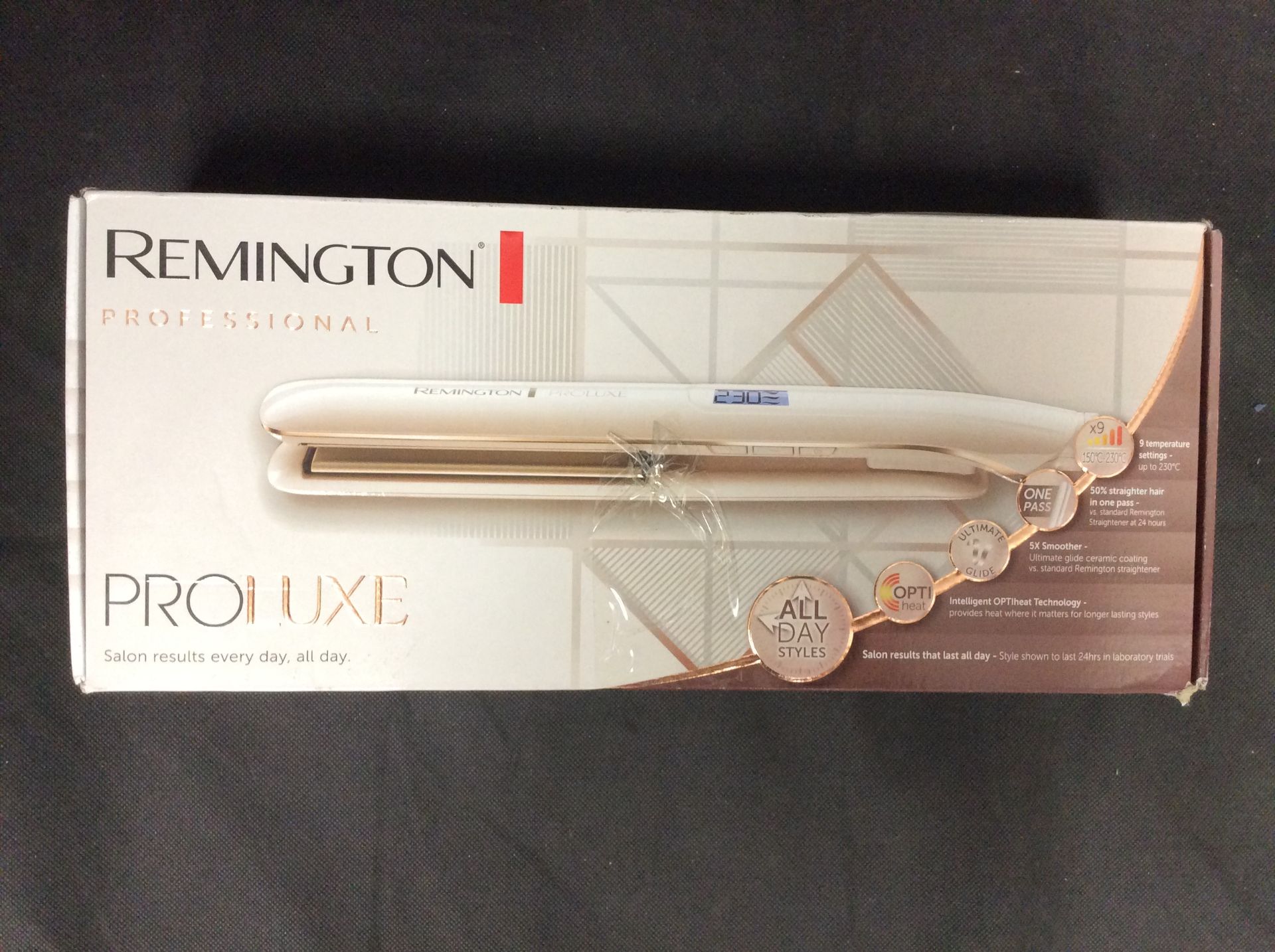 Remington ProLuxe Hair Straightener Model S9100