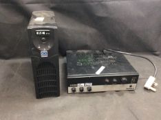 2x Mixed Items To Include Eaton Backup Tower 5110, AUDAC Belgium Public Address Amplifier COM6