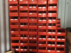 67 Large & 3 Small Storage Bins Interlocking COLLECTION ONLY