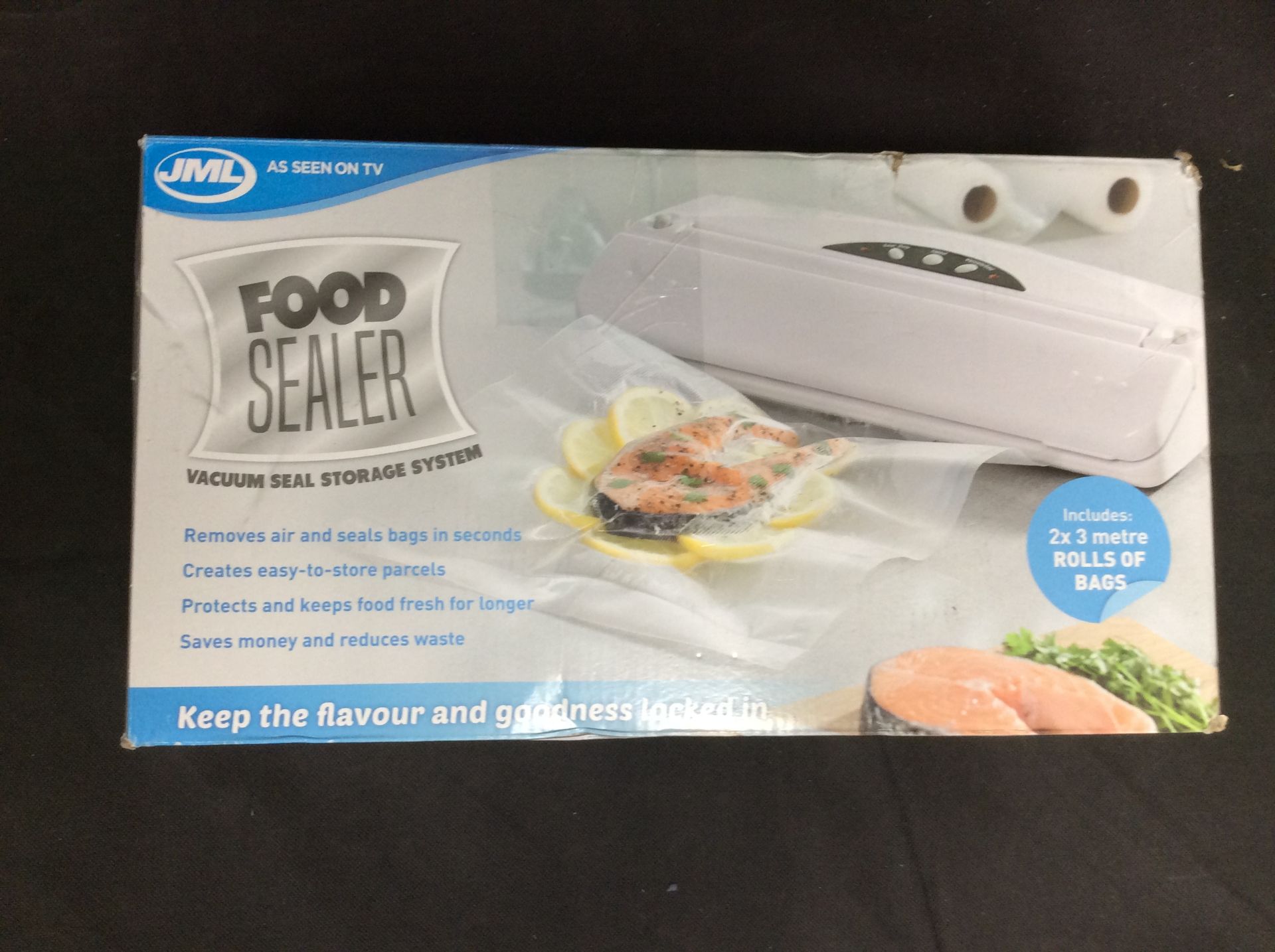 JML Vacuum Seal Storage System Food Sealer