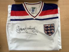 Trevor Brooking Signed England Shirt