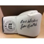 John Conteh Signed Boxing Glove