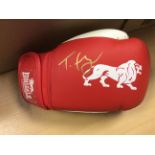Tyson Fury Signed Lonsdale Boxing Glove