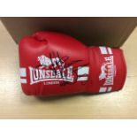 Naseem Hamed Signed Boxing Glove