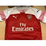 Arsenal Shirt Signed By Pierre Emerick Aubameyang