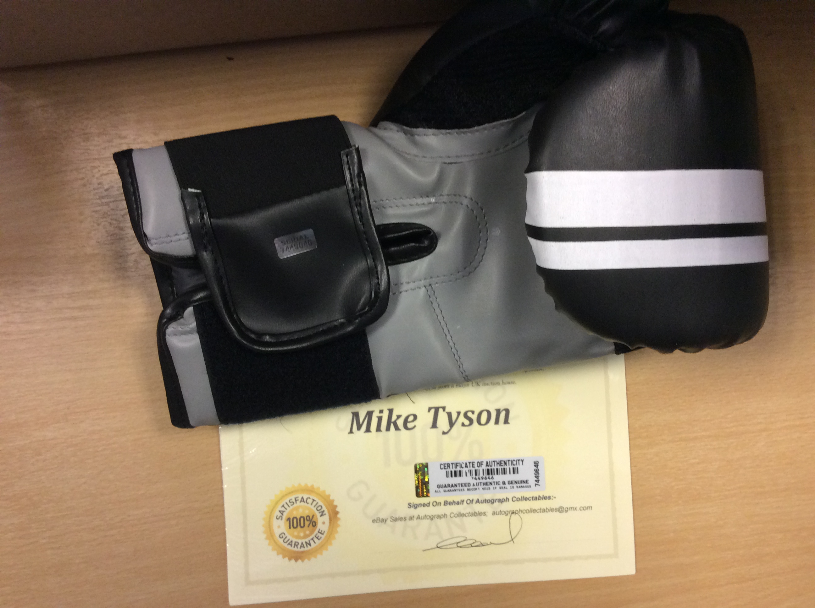 Mike Tyson Signed Lonsdale Boxing Glove - Image 2 of 3