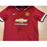 Anthony Martial Signed Manchester United Shirt