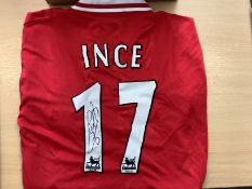 Paul Ince Signed Liverpool Shirt
