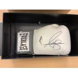 Anthony Joshua Signed Everlast Boxing Glove In Box