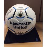 Newcastle United Signed Football Kevin Keegan