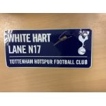 Tottenham Hotspur’s Street Sign Plaque Signed By Son Heung Min