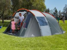 (2M) 1x Ozark Trial 6 Person Tunnel Tent RRP £99. (Contents Not Checked).