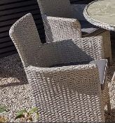 (R15) 2x Hartman Dining Chair. Both Units Appear Clean, As New. (Please Note There Are No Cushions