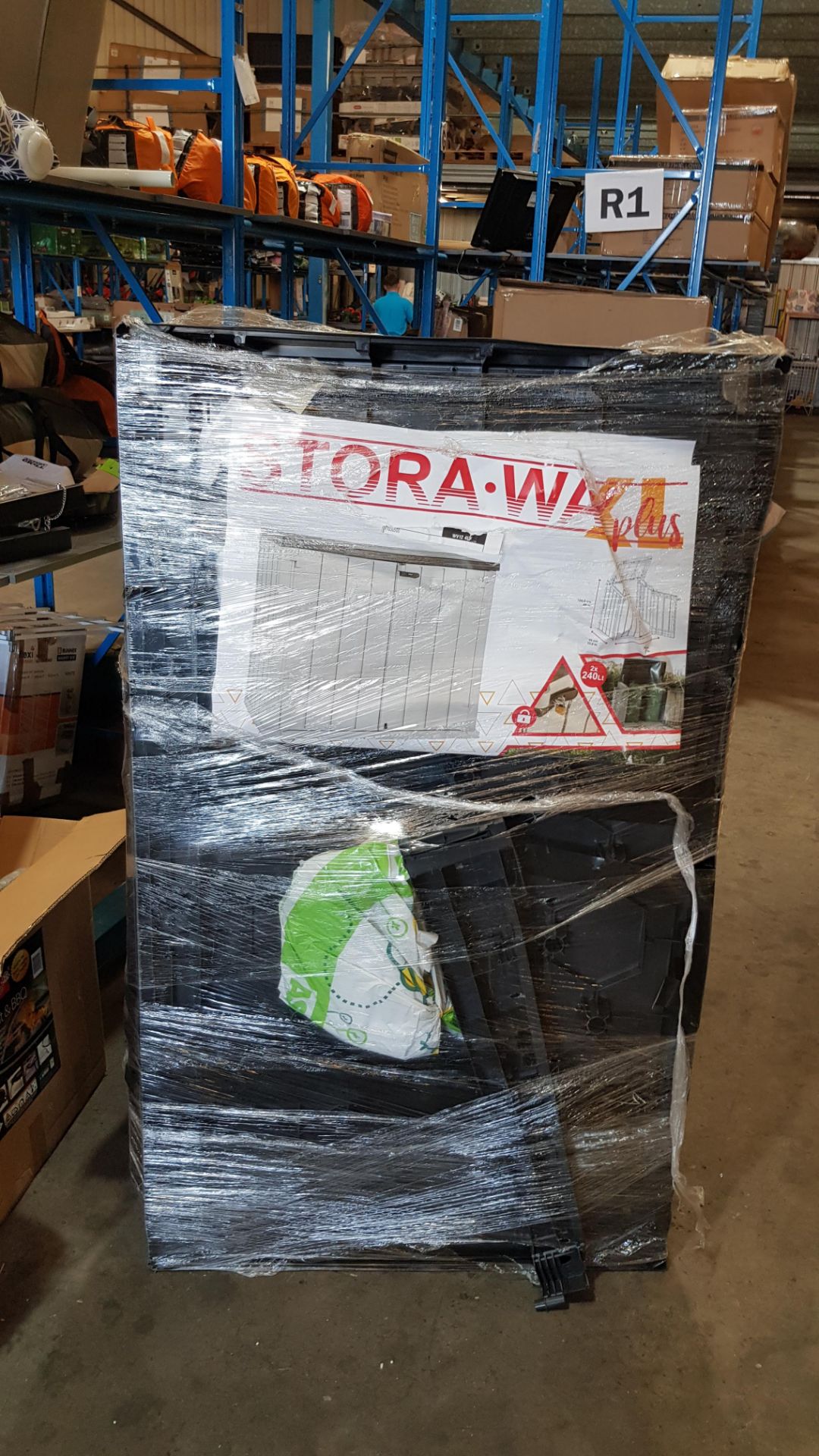 1x Toomax Storaway XL Plus RRP £145. 1270L (145x 85x 124.5cm). (Unit Not In Original Packaging) - Image 3 of 4