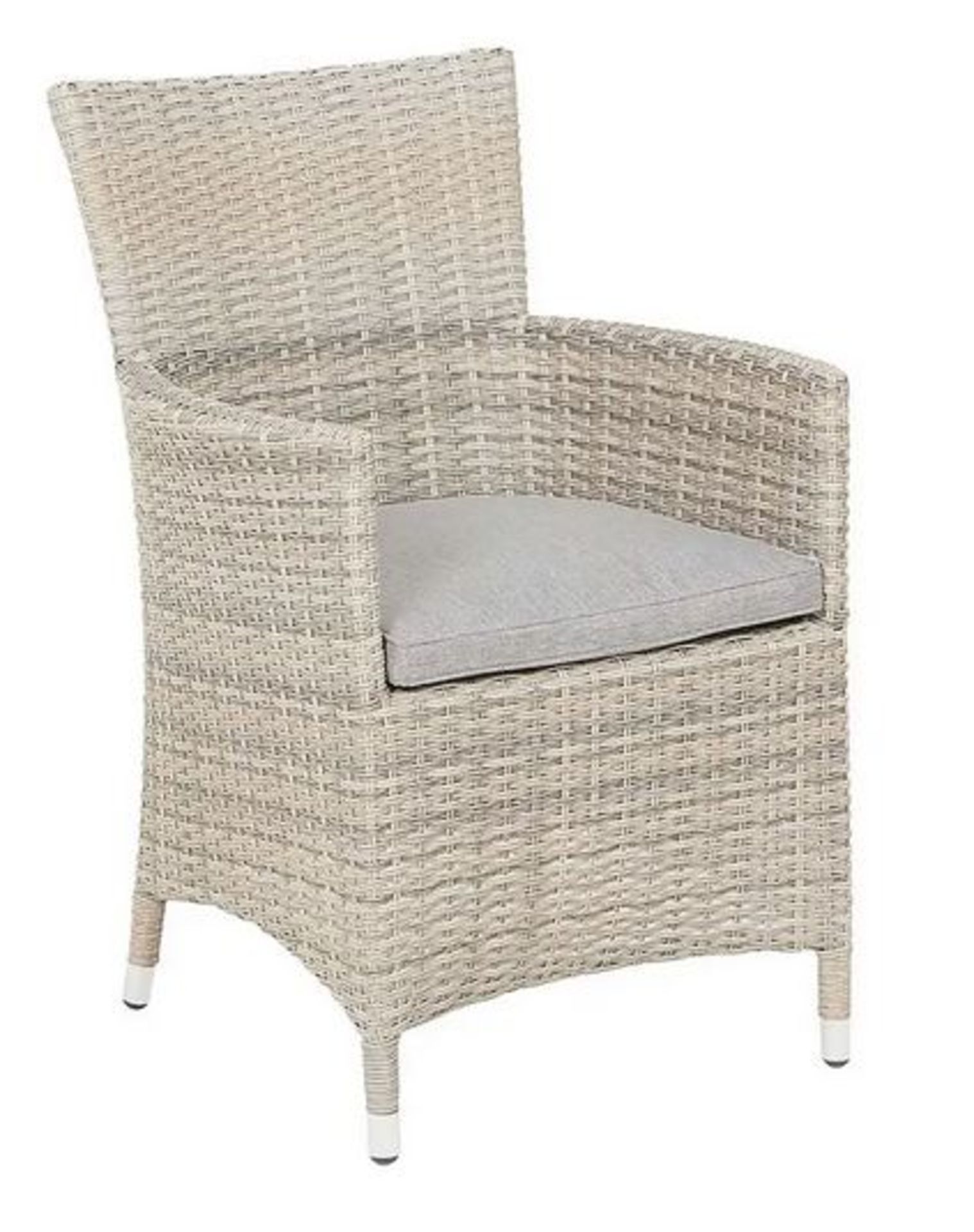 (15) 2x Hartington Florence Collection Rattan Dining Chair With 2x Cushions. (1x In Original Packag - Image 2 of 4