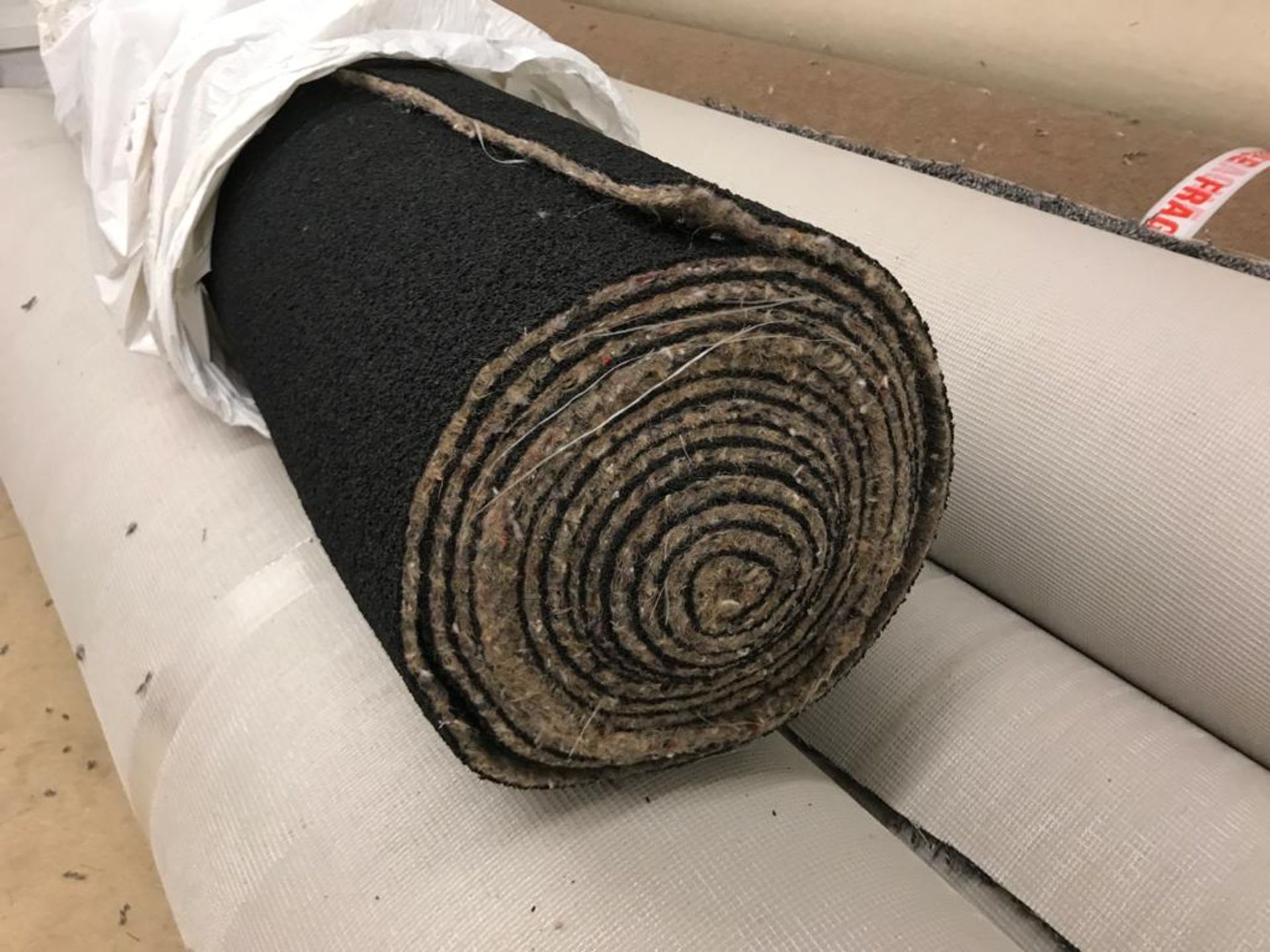 10 x rolls 6mm heavy duty rubber crumb carpet underlay