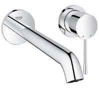 Grohe Grohe Essence New L-Size 2 Hole Basin Mixer Tap - Chrome