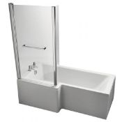 IDE001 Ideal Standard Tempo Cube Shower Bath Screen -