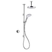 Mira Mode Concealed Dual Rear Fed Thermostatic Digital Thermostatic Mixer Shower - High Pressure /