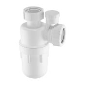 McAlpine 32mm Anti-Syphon Bottle Trap - White