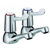 Bristan Basin Mixer Tap (pair) - Chrome