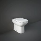 Rak Ceramics RAK Origin Back to Wall Toilet With Soft Close Seat - White