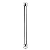 Crosswater Crosswater Straight Grab Bar - 600mm Wide - Chrome