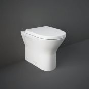 Rak Ceramics RAK Resort Back To Wall Toilet With Soft Close Urea Seat - White