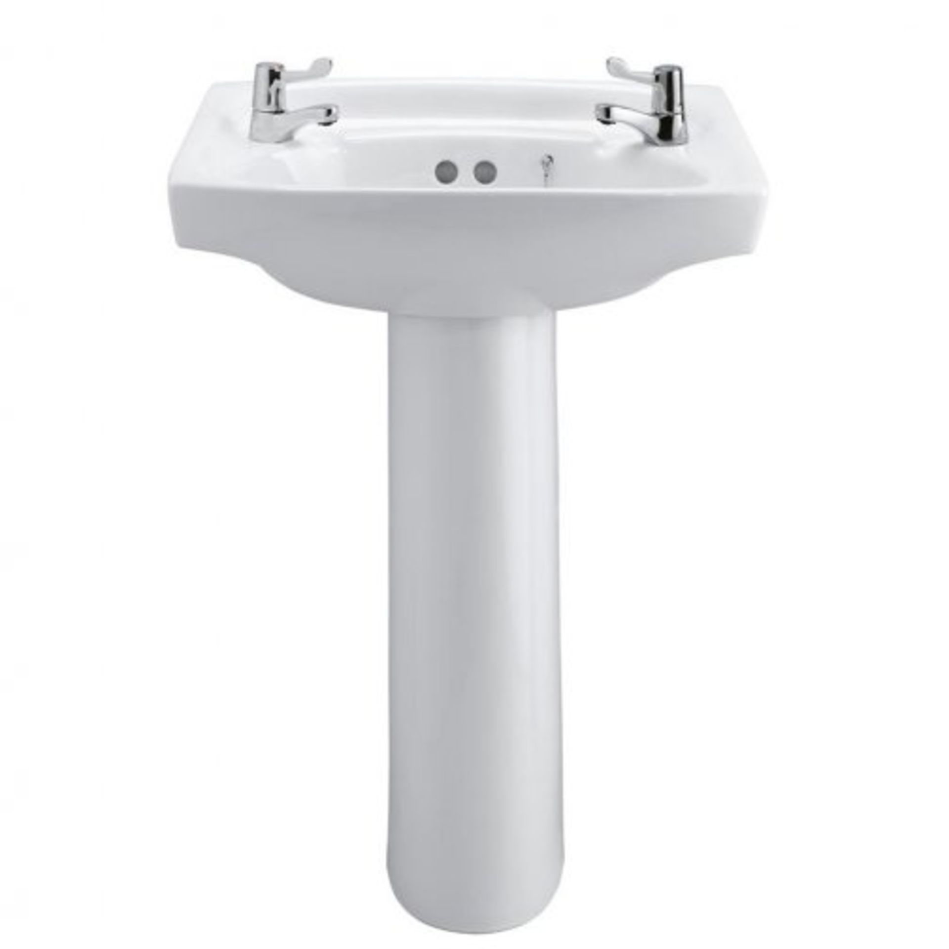 Ideal Standard Ideal Standard Royalex Wall Hung Basin - 510mm Wide - 2 Tap Hole - White