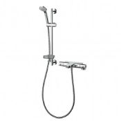 Ideal Standard Ideal Standard Alto Ecotherm Thermostatic Bath Shower Mixer and S3 Kit - Chrome